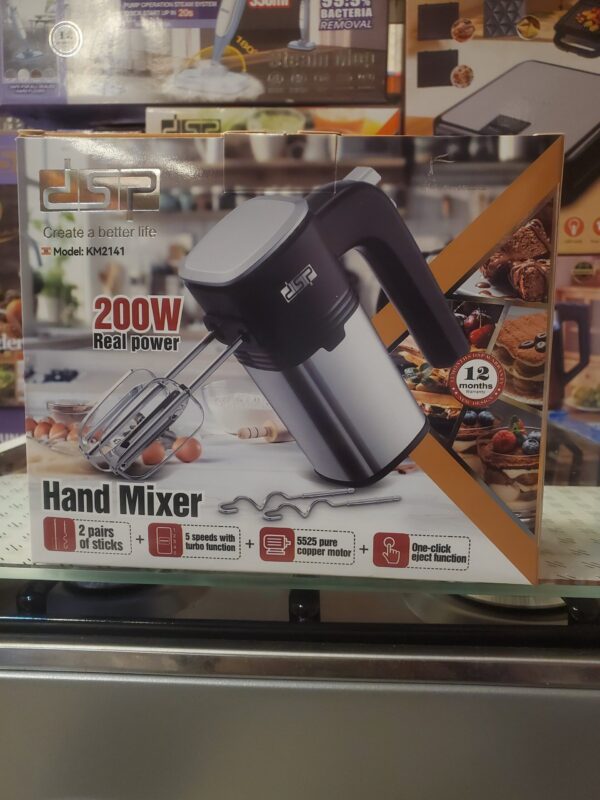 خضاب DSP ـ 200 واط موديل KM2141–5 سرعات مع وظيفة تيربو ومحرك نحاسي قوي