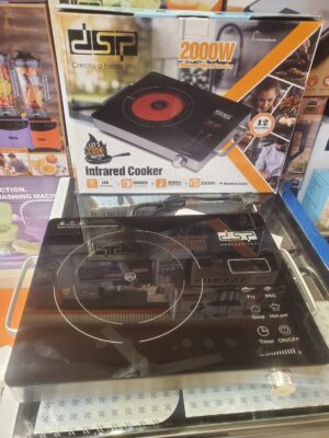 شولة كهربائي DSP بالأشعة تحت الحمراء 2000 واط موديل KD5052 – مع شاشة LED ومؤقت 3 ساعات