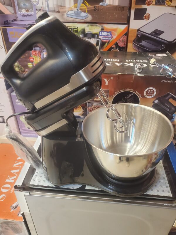 عجانة سوكاني Stand Mixer 800 واط موديل KF-9521 – سعة 4.2 لتر مع دوران تلقائي مزدوج