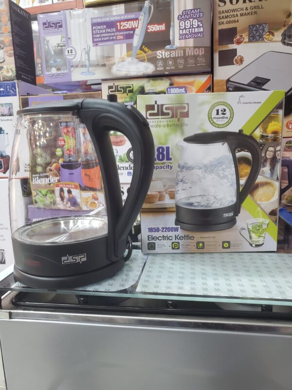 غلاية كهربائية DSP سعة 1.8 لتر موديل KK1129 ـ 1850-2200 واط