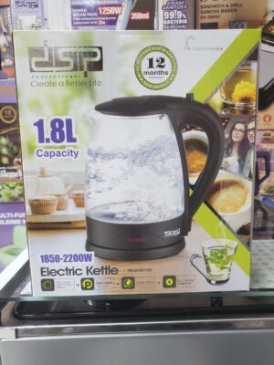 غلاية كهربائية DSP سعة 1.8 لتر موديل KK1129 ـ 1850-2200 واط