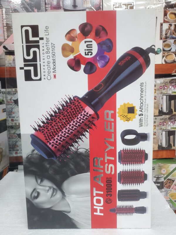 استشوار ومصفف شعر DSP احترافي 5 في 1 بقدرة 3100 واط – موديل 50107