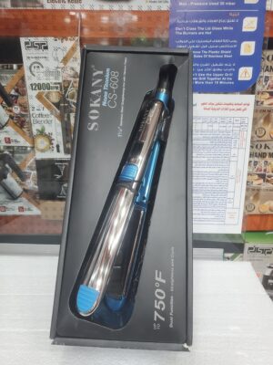 مملس شعر سوكاني نانو تيتانيوم – حرارة عالية حتى 750°F (موديل CS-608)