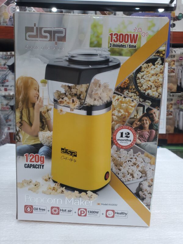 صانعة فشار DSP بدون زيت بقدرة 1300 واط – سعة 120 جرام – موديل KA2032