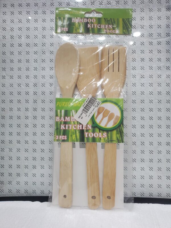 ملاعق طبخ خشب أبو 3 حبات BAMBOO