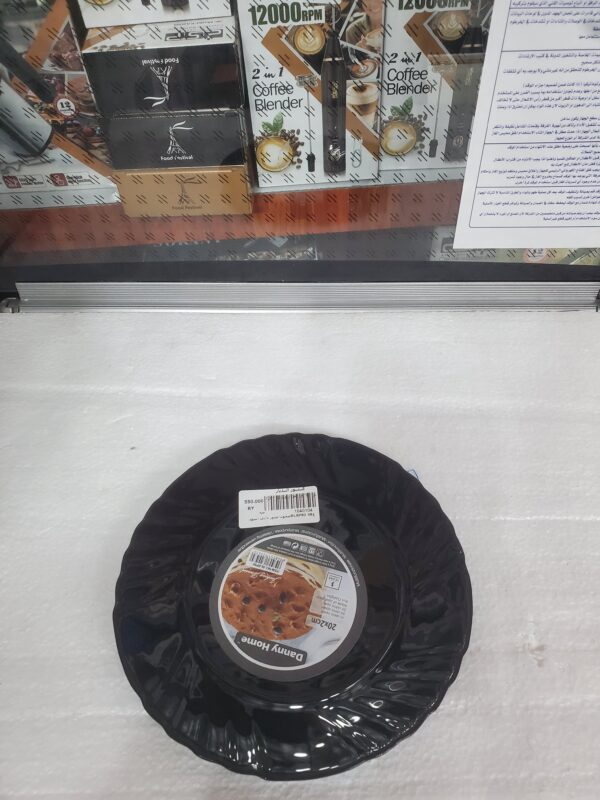 صحون مدور داني أسود BLBP80