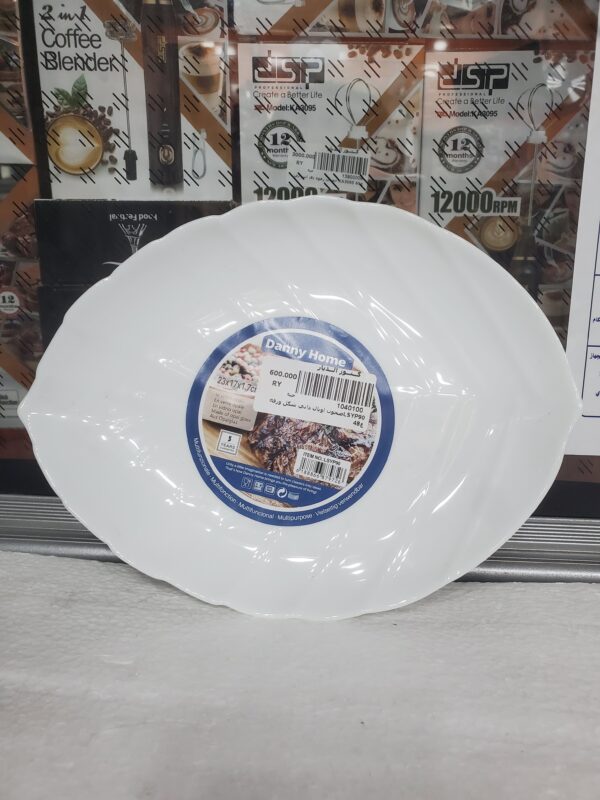 صحون اوبال داني شكل ورقه LSYP90