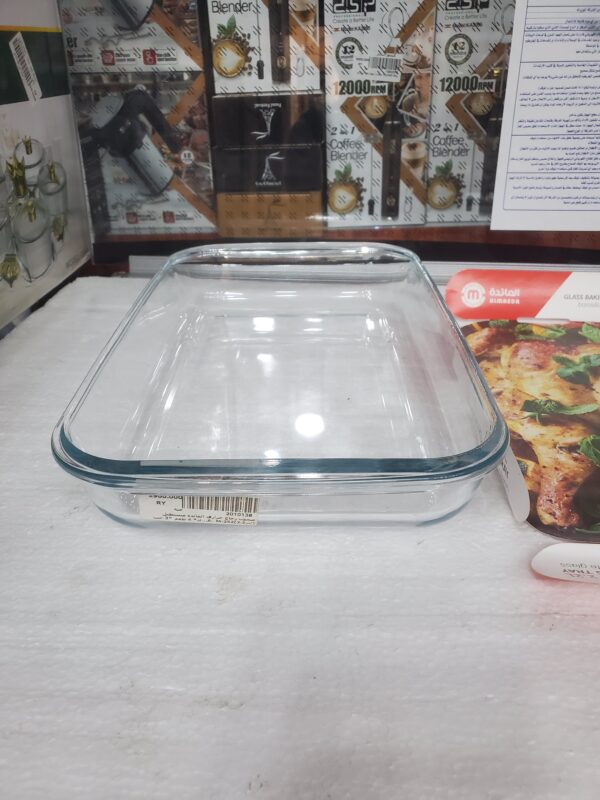 صحون زجاج حراري المائدة مستطيل(2.2) M-252