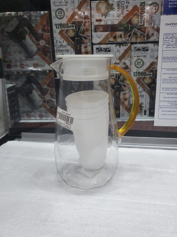 جاك عصير اكريلك عسلى مع 4 اقلاص بيد NO-2332-3