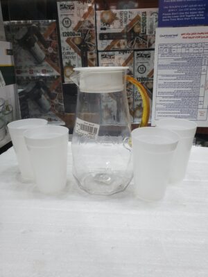 جاك عصير اكريلك عسلى مع 4 اقلاص بيد NO-2332-3