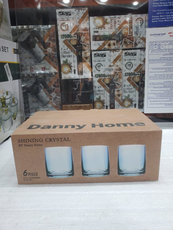 طقم قلاصات عصير تركوازي 280مل CB08-03 داني