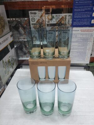 طقم قلاصات عصير تركوازي 460مل CB08-02 داني