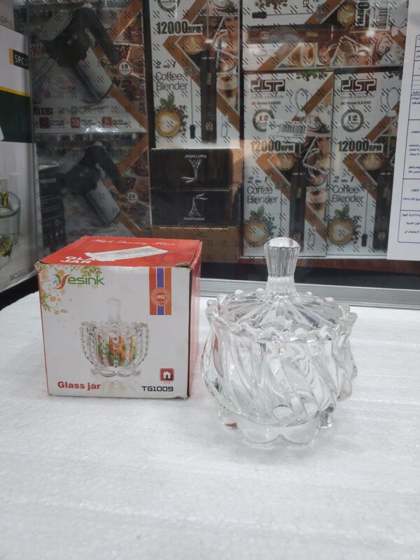 سكريات زجاج بغطاء فاخر منوع NO 20165