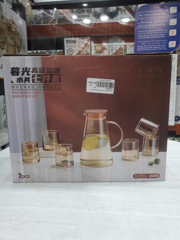 طقم جاك عصير مع 6 كاسات MG-7