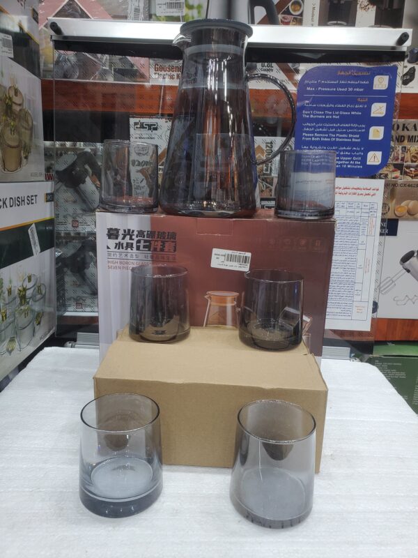 طقم جاك عصير مع 6 كاسات MG-7