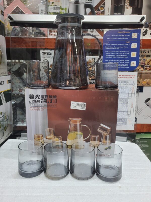 طقم جاك عصير مع 6 كاسات MG-7