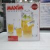 جاك عصير زجاج مع أربعة اقلاص ماكسيم MAXIM-CH568/05 GB