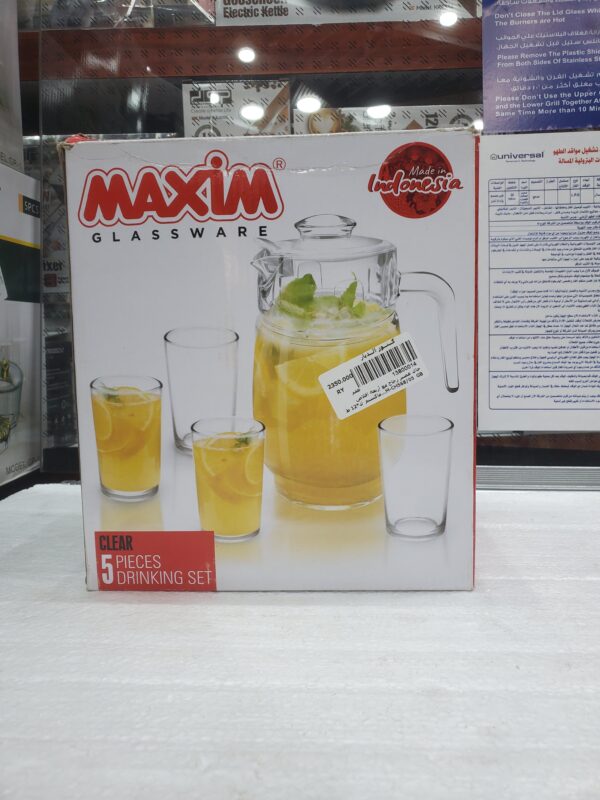 جاك عصير زجاج مع أربعة اقلاص ماكسيم MAXIM-CH568/05 GB