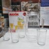 جاك عصير زجاج مع أربعة اقلاص ماكسيم MAXIM-CH568/05 GB