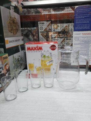 جاك عصير زجاج مع أربعة اقلاص ماكسيم MAXIM-CH568/05 GB